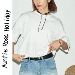 Auntie Rosa Holiday ビジュークロップドルーズTEEのサムネイル