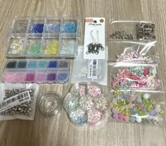 ビーズ ネイルパーツ まとめ売り