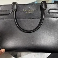 kate spade ブラック ハンドバッグ