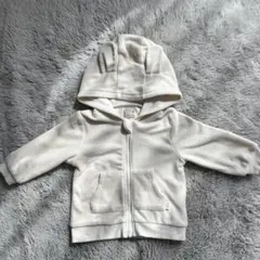 petitmain うさ耳付きアウター 80cm パーカー