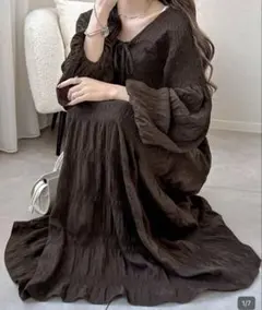 秋冬服 ロングワンピース 期間限定値下げ