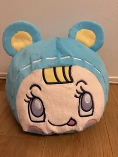 ナルミヤキャラクターズ プラチナムザッカフェイスクッション ブルー