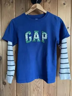 GAP 青 Tシャツ 140cm