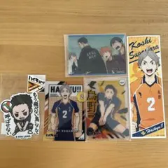 ハイキュー!! 9点セット烏野3年 澤村大地・菅原孝支