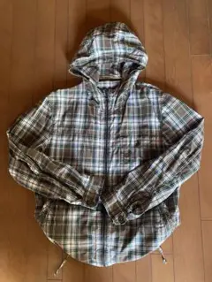 00sOLD UNIQLOアノラックパーカーチェック archive y2k