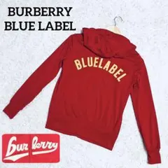 ✨入手困難✨Burberry パーカー ジップアップ 胸元ロゴ 背面ロゴ M相当のサムネイル