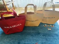 DEAN & DELUCA ペーパートートバッグ 3点セット