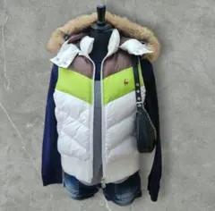 00s archive y2k ファー ダウンベスト 平成ギャル