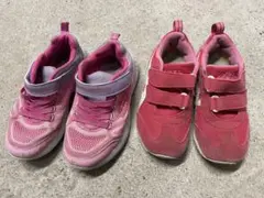 【18.0cm】asics アシックス TUM186 とskechers セット