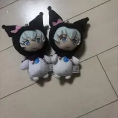 すとぷり ころん サンリオコラボ クロミ ぬいぐるみキーホルダー