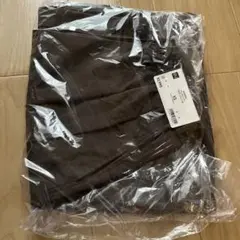 ジーユー　GU バレルレッグプルオンパンツ　オリーブ XS
