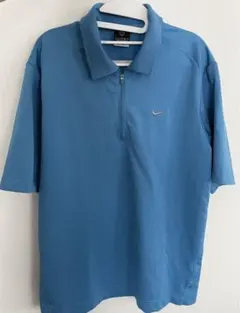 Nike FIT DRY 青 ポロシャツ S