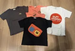 男の子 Tシャツ 4枚セット 130