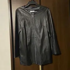 FRAY I.D ブラックラムレザージャケット