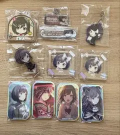 東雲絵名 キーホルダー 缶バッジ まとめ売り