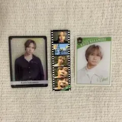 TravisJapan 中村海人くん グッズ ステッカーとトレカ