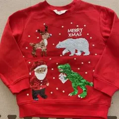 h&m クリスマス トップス