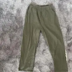 キッズ用オリーブ色ロングパンツのサムネイル