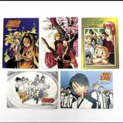 新品未使用　集英社 2001年書店配布 非売品カード 5種セット4