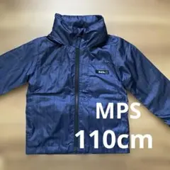 MPS キッズ ジャケット ウインドブレーカー　ネイビー 110cm