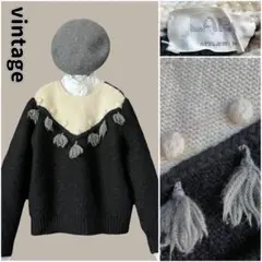 昭和レトロ ニット