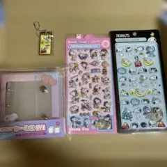 スヌーピー シール帳 ボンボンドロップシール ステッカー まとめ売り。