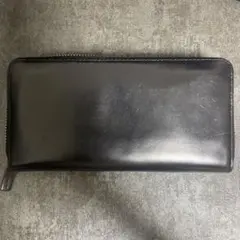 G*a様 SHIPS GENUINE CORDOVANブラック 長財布のサムネイル