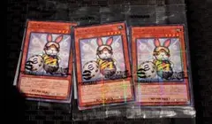 【新品未開封】遊戯王 ネイマールトークンカード レスキューラビット 3枚