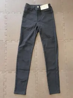 GU キッズ ノビノビレギンスパンツ ブラック 150のサムネイル