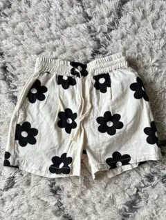 ローリーズファーム花柄ハーフパンツ 100-110cm ショートパンツ