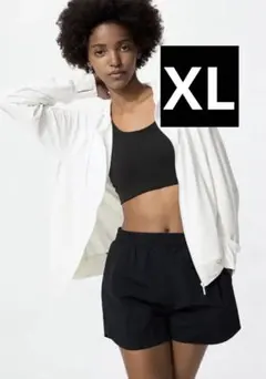 新品タダ付き　ユニクロUVカットメッシュフルジップパーカ　XL