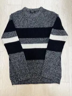 Bershka ニット セーター ボーダー柄 サイズM