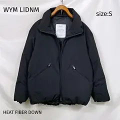WYM LIDNM HEAT FIBER DOWN Sサイズ ブラックのサムネイル