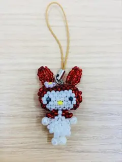 希少　マイメロビーズストラップ