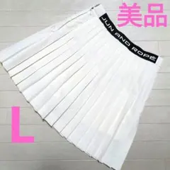 値下げ美品　ジュンアンドロペ　スカートL　インナーパンツ一体型のサムネイル