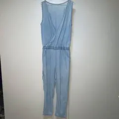 オールインワン　デニム