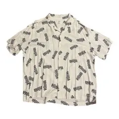 BROLGA x H&M 半袖シャツ 総柄 ホワイト XLのサムネイル