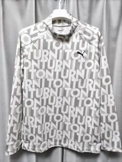 プーマゴルフ　総柄　モックネック