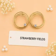STRAWBERRY FIELDS ゴールドピアスのサムネイル