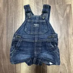 Oshkosh ベビーオーバーオール　デニム　0-3M オシュコシュのサムネイル