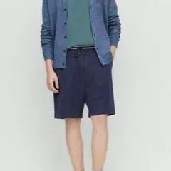 【最終処分価格】UNIQLOユニクロ　メンズ　ドローストリング　ショートパンツ