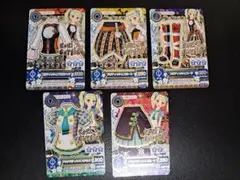 アイカツ！ ブリティッシュコーデ カード ロリゴシック 藤堂ユリカ