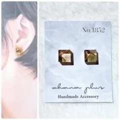 No.1852 ハンドメイドアクセサリー レジンピアス イヤリング