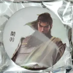 真三国無双 origins 關羽 缶バッジ1枚 上海コーエーテクモ中心限定