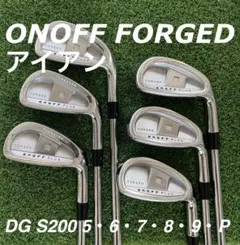 値下げ！ONOFF FORGED PLUS アイアンセット 5-P 6本のサムネイル