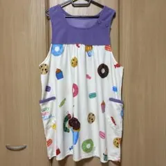 学研　エプロン　はらぺこあおむし　秋冬素材