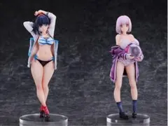 【開封済み】SSSS.GRIDMAN 1/7 宝多六花&新条アカネ 2体セット