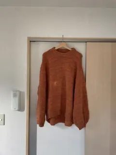 jouetie オレンジニットセーター 長袖