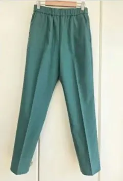 DRESSTERIOR グリーン テーパードパンツ 日本製