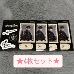 &TEAM We on Fire 4枚セット ステッカー JO ジョー